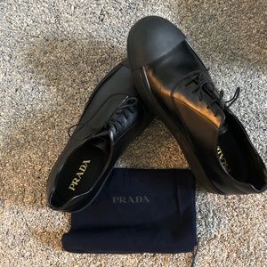 New PRADA Black Sneakers